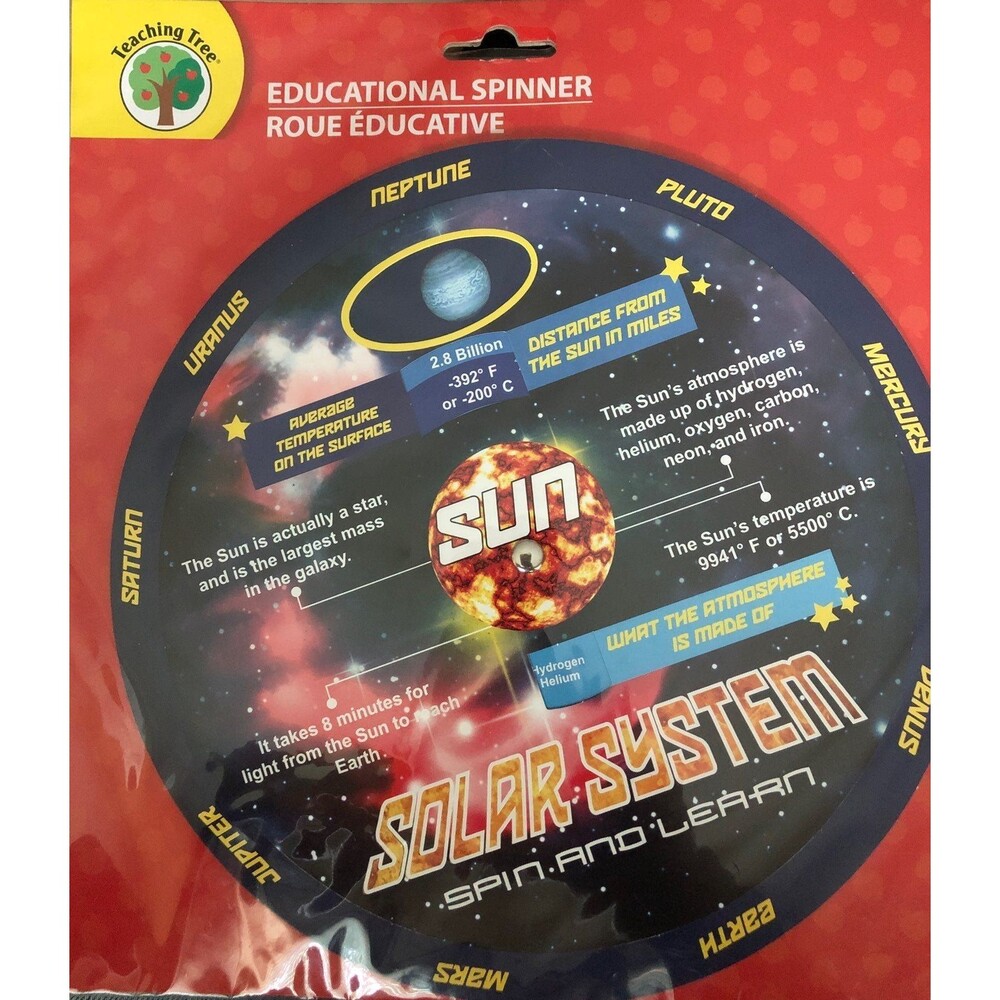 Educational Solar System Spinner
